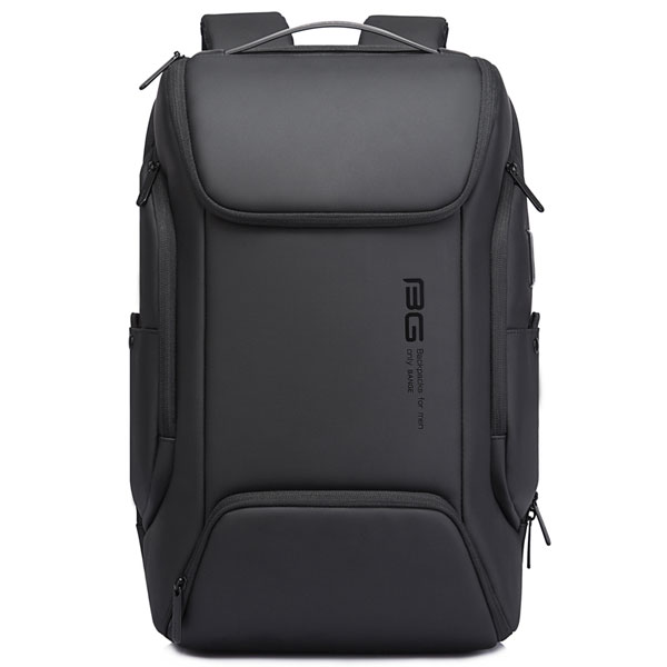 02_bange-7267-black-8 کیف بنج مدل 7267 کوله پشتی لپ تاپ 15.6 اینچ