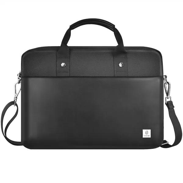 02_خرید-کیف-لپ-تاپ-Hali-Laptop-Bag-مشکی-نمای-ایستاده کیف لپ تاپ 15.6 اینچی ویوو Hali Laptop Bag