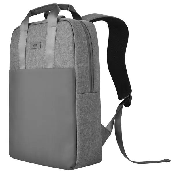 03_قیمت-کوله-پشتی-مینیمالیست-طوسی-نمای-باریک-و-سبک کوله پشتی لپ تاپ ویوو Minimalist Backpack