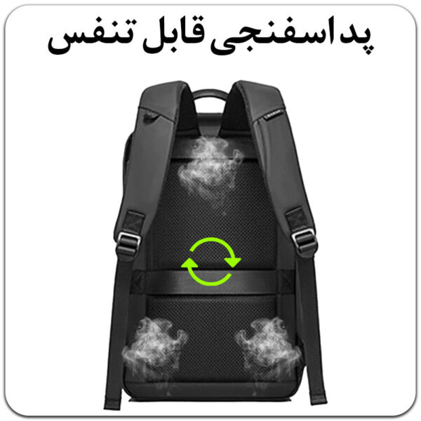 کیف و کوله پشتی لپ تاپ 15.6 اینج بنج 7276