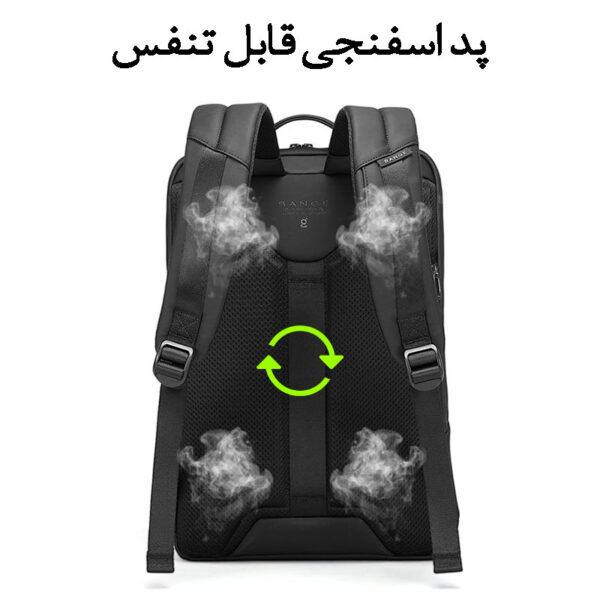 کیف کوله پشتی لپ تاپ 15.6 اینچی ضدآب بنج 2913