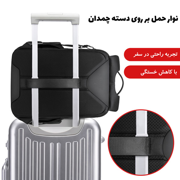 کیف بنج مسافرتی کوله پشتی لپ تاپ 15.6 اینج G62