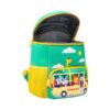 06_olang-bus-6104-green-8 کیف کوله پشتی بچگانه اتوبوسی اولنگ 6104