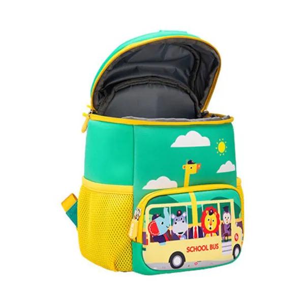 06_olang-bus-6104-green-8 کیف کوله پشتی بچگانه اتوبوسی اولنگ 6104