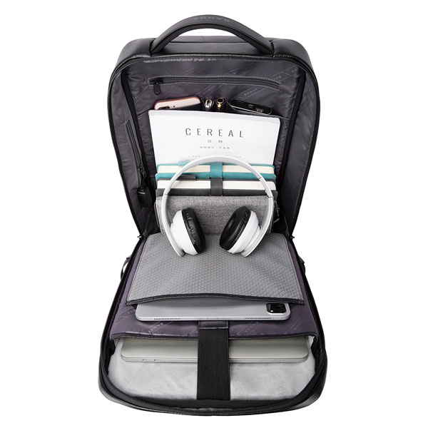 کیف کوله پشتی لپ تاپ روزانه چرم بنج 6621