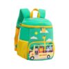 07_olang-bus-6104-green-9 کیف کوله پشتی بچگانه اتوبوسی اولنگ 6104