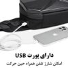 07_بادی-بگ-ضدآب-ضدضربه-OZUKO-9500-با-درگاه-شارژ کیف کمری هاردشل اوزوکو 9500