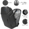 07_جزئیات-کوله-پشتی-بنج-7277 کیف کوله پشتی لپ تاپ 15.6 اینچ بنج 7277