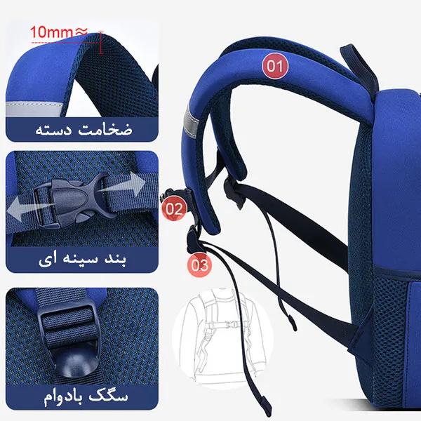 کیف بچه گانه مهدکودک هواپیما 605