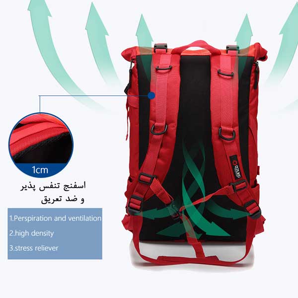 کیف ورزشی کوله پشتی باشگاه اوزوکو 8020