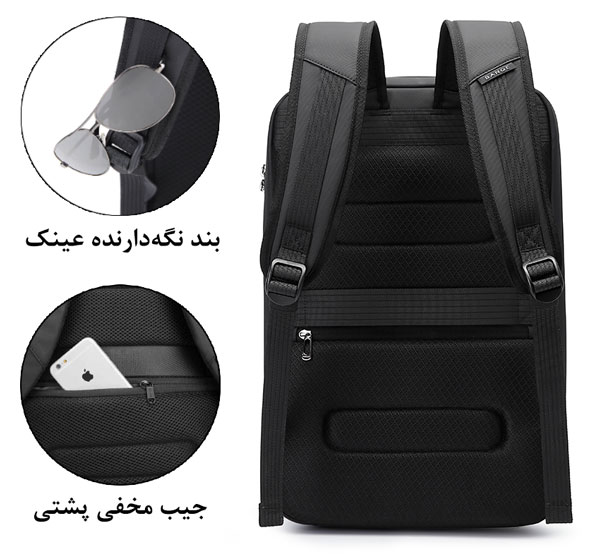 08_خرید-کوله-پشتی-دانشجویی-بنج-bange-bg-3005 کیف و کوله پشتی لپ تاپ ضد سرقت بنج 3005