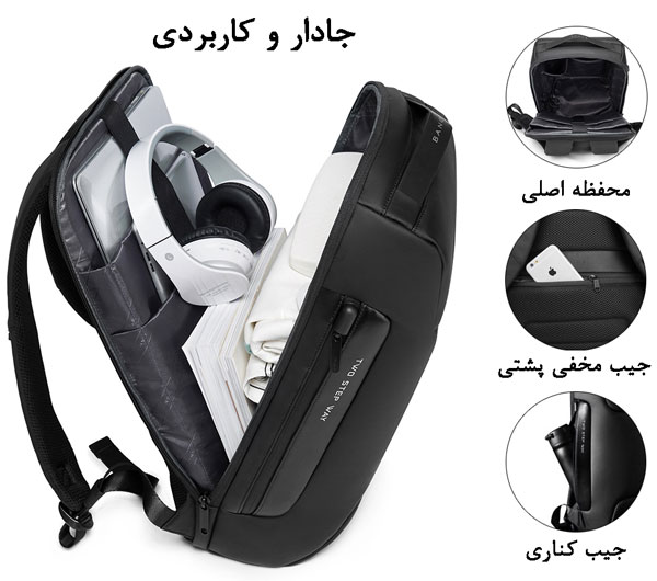 08_خرید-کوله-پشتی-مسافرتی-بنج کیف کوله پشتی لپ تاپ 15.6 اینچی بنج 7216