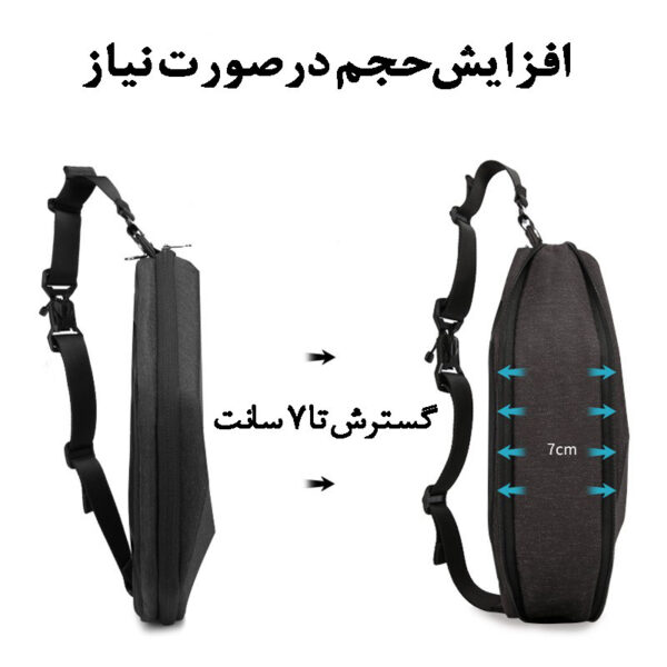 08_سفارش-بادی-بگ-تک-بند-مقاوم-در-برابر-آب-و-ضربه-برای-تبلت-بنج-BANGE-BG-7502 کیف کمری دوشی بنج 7502