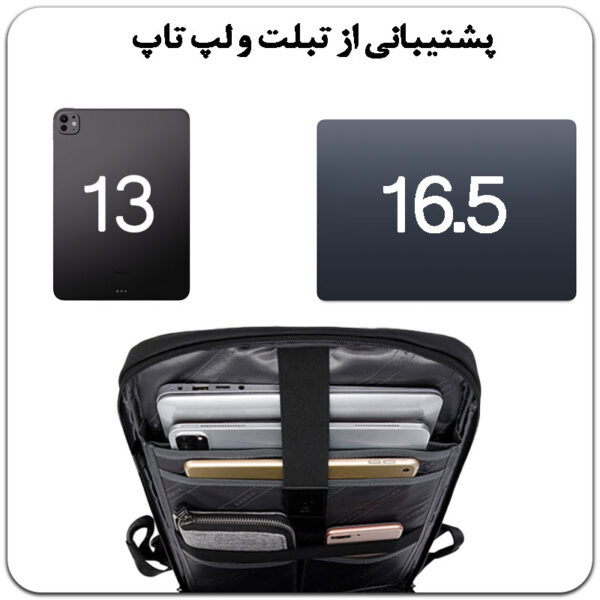 کیف کوله پشتی لپ تاپ 15.6 اینچی بنج 2517