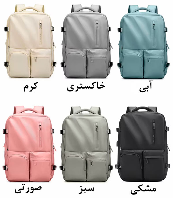 کیف مسافرتی کوله پشتی لپ تاپ 17اینچ بنج 1800