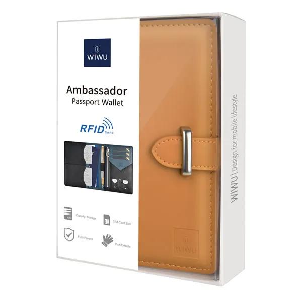 09_سفارش-کیف-Ambassador-مشکی-نمای-سفر کیف پول و کیف پاسپورتی ویوو Ambassador Passport Wallet
