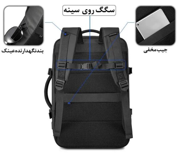09_فروش-کوله-پشتی-اورجینال-راحت-و-بادوام-بنج-مدل-2892 کیف کوله پشتی مسافرتی بنج 2892