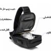 10_بادی-بگ-سفری-کوهنوردی-باکیفیت-با-قفل-TSA-بنج-مدل-22085-پلاس کیف کراس بادی فیبرکربن بنج 22085Plus