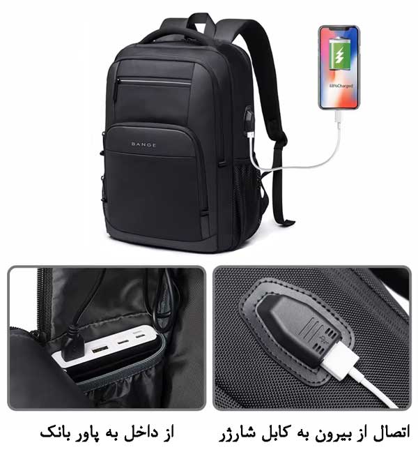 کیف و کوله پشتی لپ تاپ 15.6 اینچ اورجینال بنج 1921