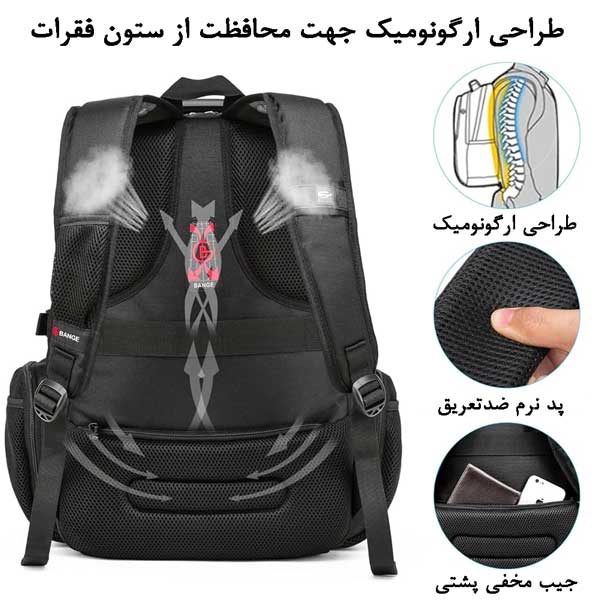 10_خرید-کیف-کولی-بنج کیف مدرسه اورجینال کوله پشتی لپ تاپ 17 اینچ بنج 1901
