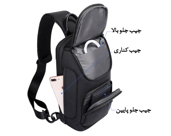 10_فروش-بادی-بگ-ضدآب-تبلت-و-آیپد-بنج-BANGE-BG7565 کیف کراس بادی بنج 7565