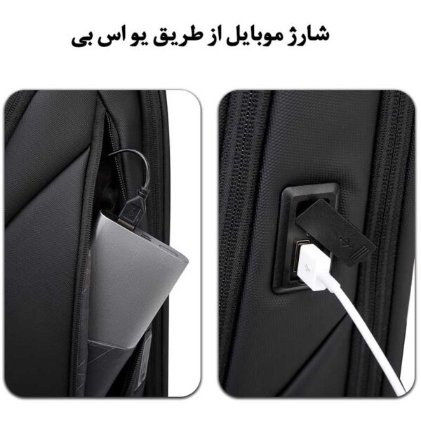 کیف کوله پشتی لپ تاپ 15.6 اینچی بنج 2517
