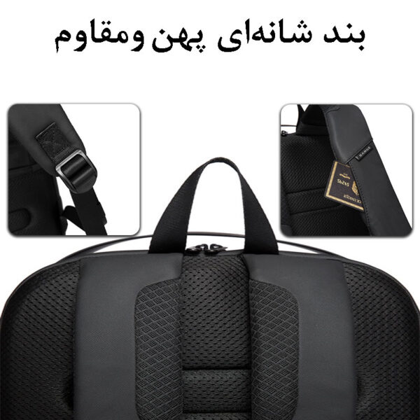 10_کوله-پشتی-دانشجویی-اداری-یو-اس-بی-دار-برای-آیپد-و-لپ-تاپ-BG-7261 کیف کوله پشتی لپ تاپ 15.6 اینچی بنج 7261