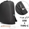 10_کیف-دوبند-شانه-ای-با-درگاه-شارژر-usb-بنج-مدل-7251 کیف کوله پشتی لپ تاپ ضد سرقت بنج 7251