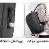 11_کوله-پشتی-مسافرتی-با-پورت-شارژ-USB-و-TYPE-C-بنج-مدل-7802 کیف کوله پشتی لپ تاپ 15.6 اینچ بنج 7802