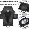 11_کیف-مسافرتی-جادار-و-باکیفیت-اوزوکو-مدل-OZUKO-9288 کیف کت و شلوار کوله پشتی مسافرتی اوزوکو 9288