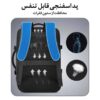 12_کوله-پشنی-لپ-تاپ-و-تبلت-BG2892-با-درگاه-شارژ-یو-اس-بی کیف کوله پشتی مسافرتی بنج 2892