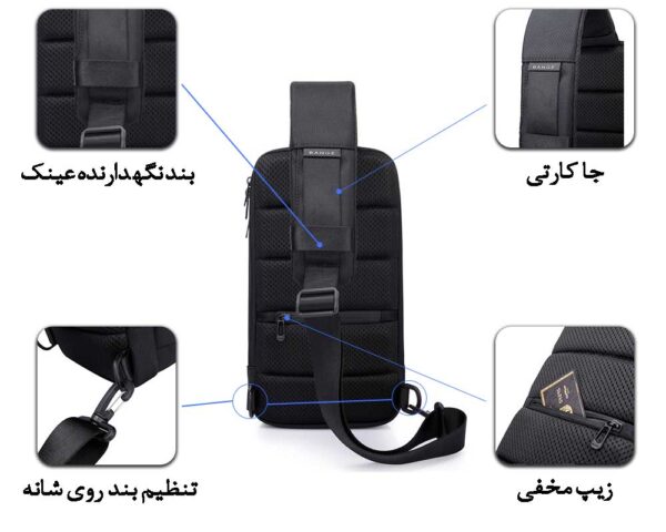 12_کیف-رو-دوشی-مسافرتی-کوهنوردی-جادار-برای-تبلت-BG-7565 کیف کراس بادی بنج 7565