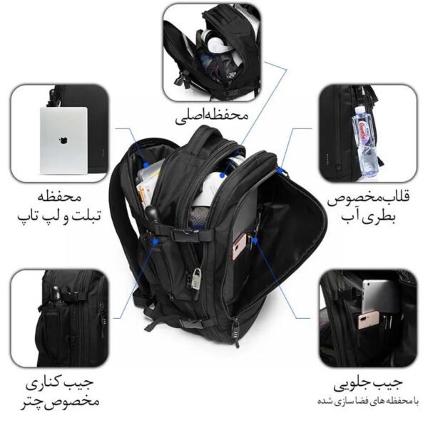 کیف و کوله پشتی مسافرتی بنج 22039
