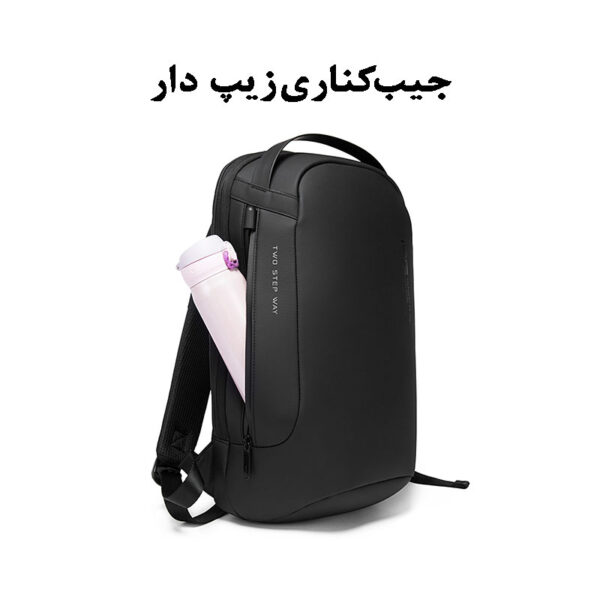 13_کیف-دوشی-دوبند-باکیفیت-بنج-اداری-با-پورت-یو-اس-بی-BG-7225 کیف کوله پشتی ضد سرقت لپ تاپ بنج 7225