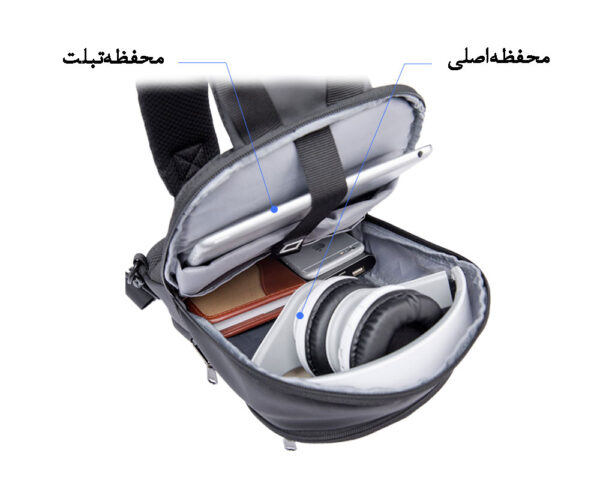 13_کیف-کمری-مسافرتی-کوهنوردی-ضدآب-BG-1911 کیف کراس بادی بنج 1911