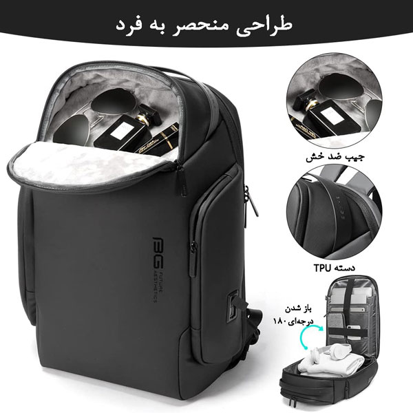 13_کیفیت-کیف-کولی-بنج-72773 کیف کوله پشتی لپ تاپ 15.6 اینچ بنج 7277