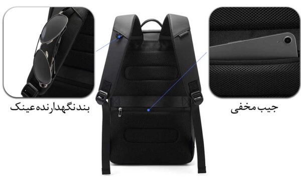 14_کوله-پشتی-سبک-و-راحت-استاندارد-اداری-BANGE-مدل-2952 کیف و کوله پشتی لپ تاپ 15.6 اینچ بنج 2952