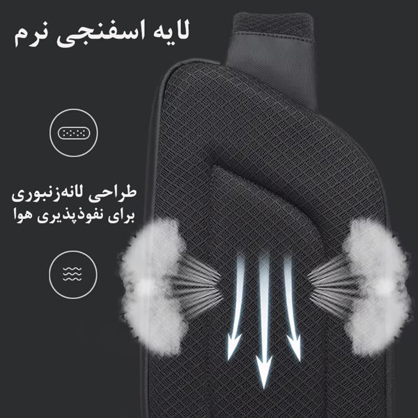 14_کیف-کراس-بادی-شانه-ای-ضدآب-اورجینال-BG-7312 کیف دوشی بادی بگ بنج 7312