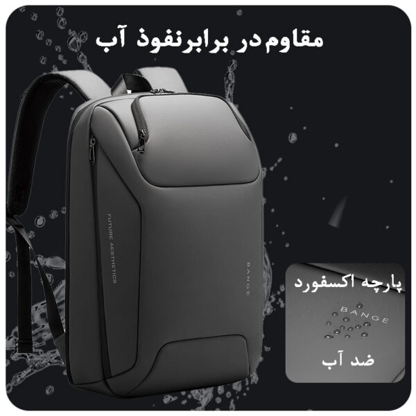 15_کیف-کوله-دوشی-اداری-مناسب-لپ-تاپ-و-تبلت-USBدار-مدل-BG-7802 کیف کوله پشتی لپ تاپ 15.6 اینچ بنج 7802