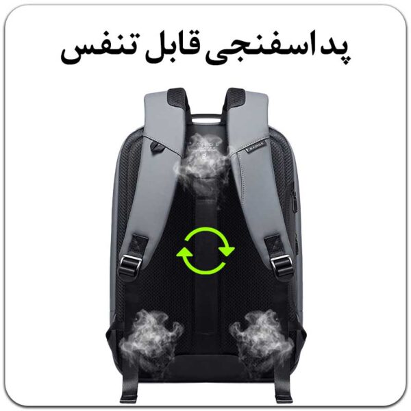 15_کیف-کوله-دوشی-دوبند-اداری-اورجینال-USBدار-BANGE-BG7238 کیف کوله پشتی لپ تاپ 15.6 اینچ بنج 7238