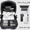 کیف و کوله پشتی لپ تاپ 15.6 ضد سرقت بنج 22188