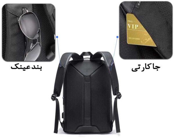 15_کیف-کولی-لپ-تاپ-اداری-تحصیلی-یو-اس-بی-دار-بادوام-BANGE-7078 کیف کوله پشتی لپ تاپ 15.6 اینچ بنج 7078