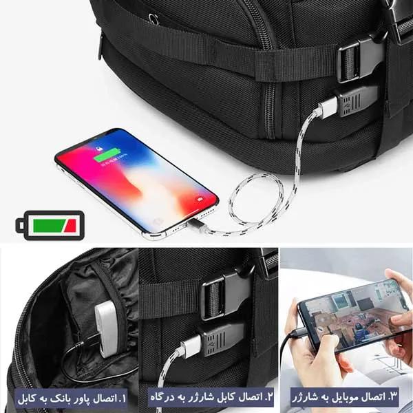 کیف کوله پشتی مسافرتی اوزوکو 9309L