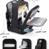 کیف مسافرتی کوله پشتی لپ تاپ 17اینچ بنج 1800