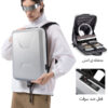17_bange-2839-grey-1 کیف و کوله پشتی ضدسرقت لپ تاپ 15.6 اینچی بنج 2839