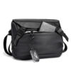 20_BANGE-7628-BLACK-14 کیف دوشی مردانه ضدآب بنج 7628