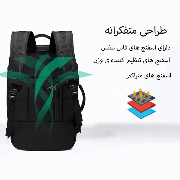 کیف و کوله پشتی مسافرتی اوزوکو 9242L
