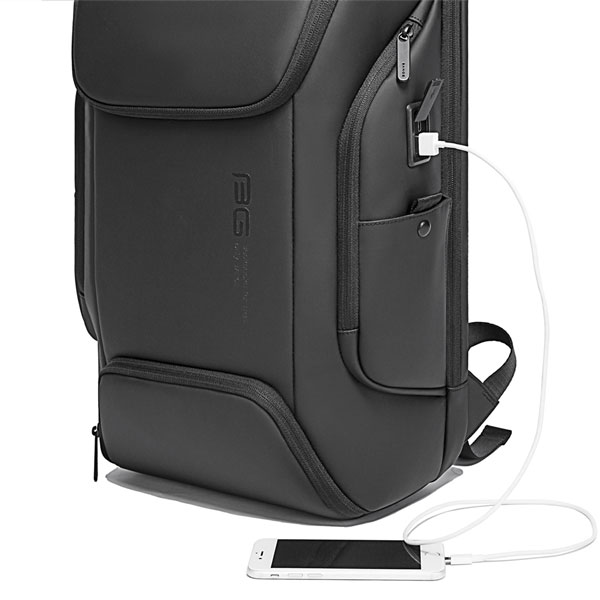 22_bange-7267-black-14 کیف بنج مدل 7267 کوله پشتی لپ تاپ 15.6 اینچ