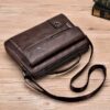 کیف دوشی چرم مردانه ویسیر D267