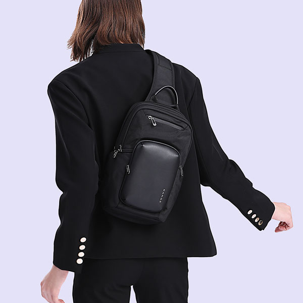26_فروش-کوله_پشتی-تک_بند-بنج-7718bange-black کیف کراس بادی بنج 7718
